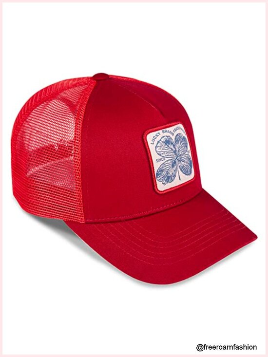 Trucker Hat Snapback Adjustable Mesh Back Cotton Twill Baseball Cap main image 4